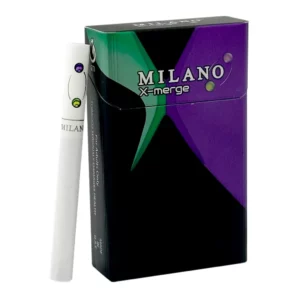บุหรี่นอก Milano X-Merge (2 เม็ดบีบ)