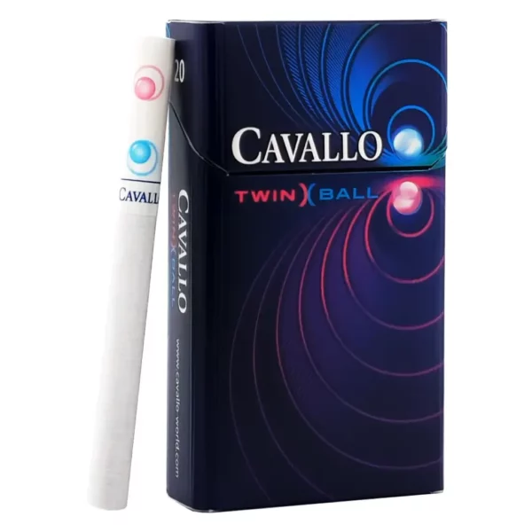 บุหรี่นอก Cavallo Twin Ball